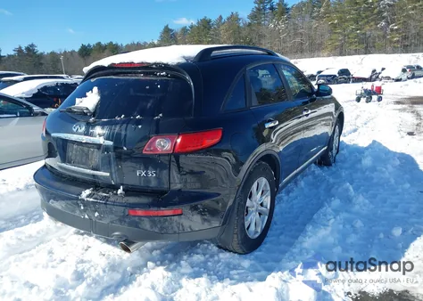 2006 Infiniti Fx35 из США, поврежденный, VIN JNRAS08W86X201832